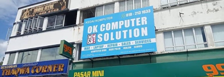 OK Computer Solution Shah Alam – (Repair Macbook, Imac & Laptop)