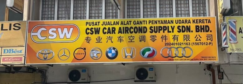 CSW CAR AIRCOND SUPPLY SDN BHD