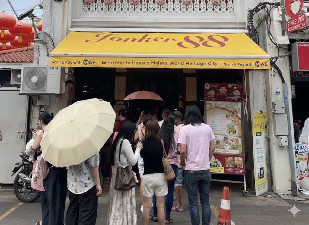 Jonker 88 Melaka 煎蕊 椰糖豆花