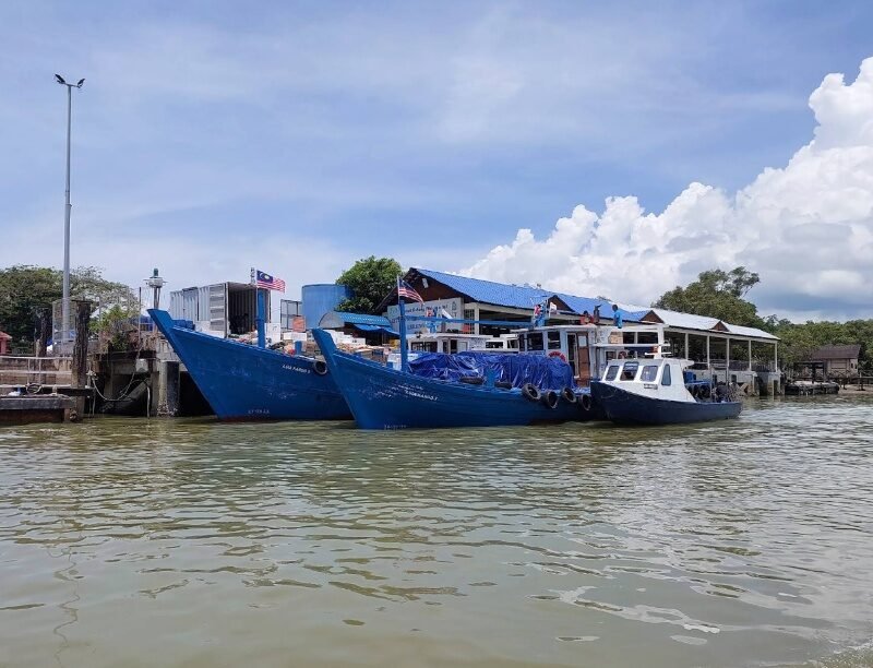 Mersing Jetty 码头与海景