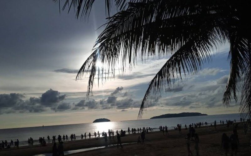 Tanjung Aru Sunset Kota Kinabalu