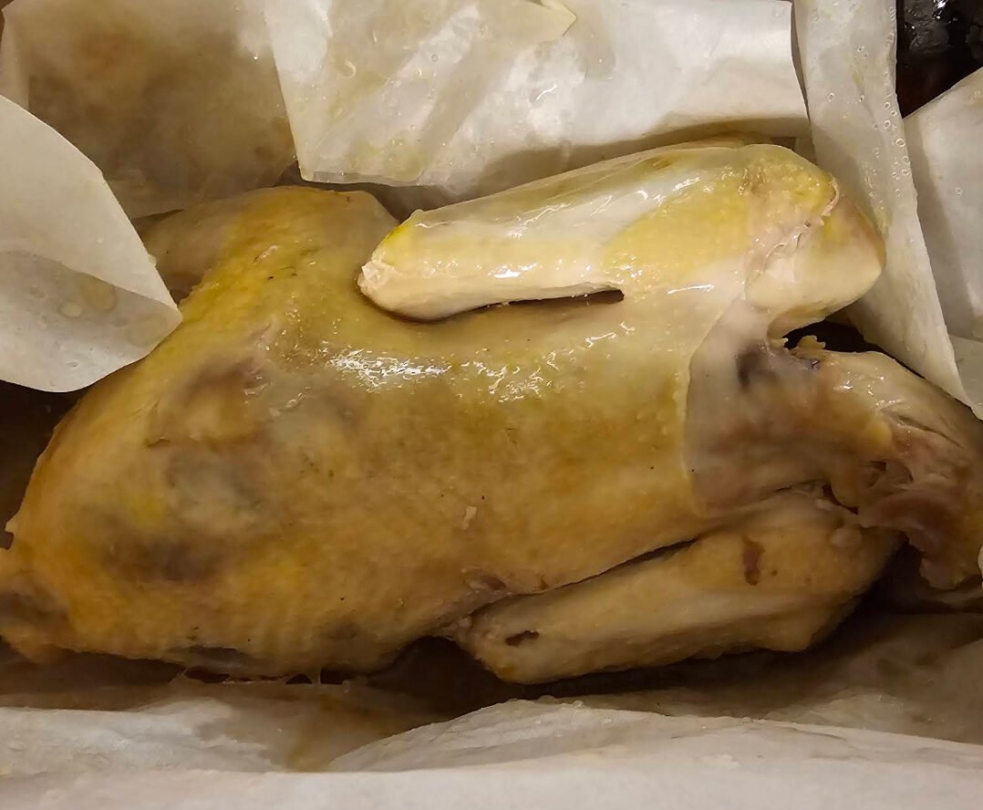 芽菜鸡 Ipoh nga choy kai 盐焗鸡